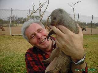 Menschenbezogener kleiner Kobold